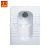 New Design ceramic wc squatting pan types of toilets squat toilet installation with High quality